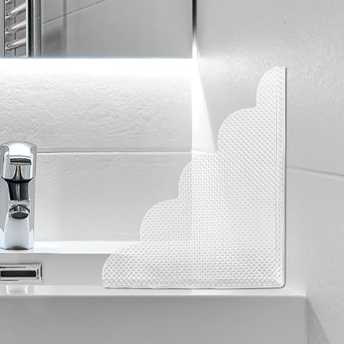 2 PCS Shower Splash Guard for Tub Corner, Self-Adhesive Shower Guards to Keep - Image 7