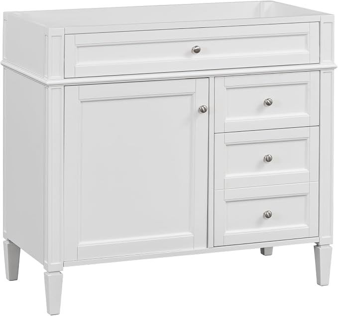 Favfurish 36" Bathroom Vanity Without Top Sink, Modern Freestanding Storage - Image 4