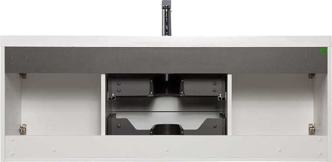 Modern 60" Floating Bathroom Vanity - Image 7