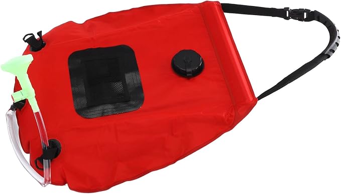 20L Folding Solar Heated Shower Bath, oor Camp Shower - Image 9