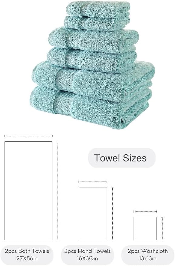 BAGNO MILANO Turkish Towels, Ultra Soft, Plush Luxury Turkih Cotton Bath Towels - Image 3