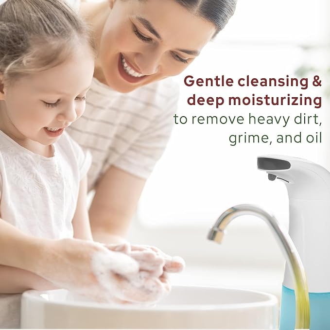 Foaming Hand Soap Refills with Essential Oils | Rain Drops | Gentle, - Image 3
