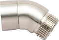 OFFO Shower Head Elbow Adapter, Brushed Nickel All Metal Handheld Shower Head by OFFO