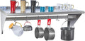 Hally Stainless Steel Shelf by HallySinksTablesH