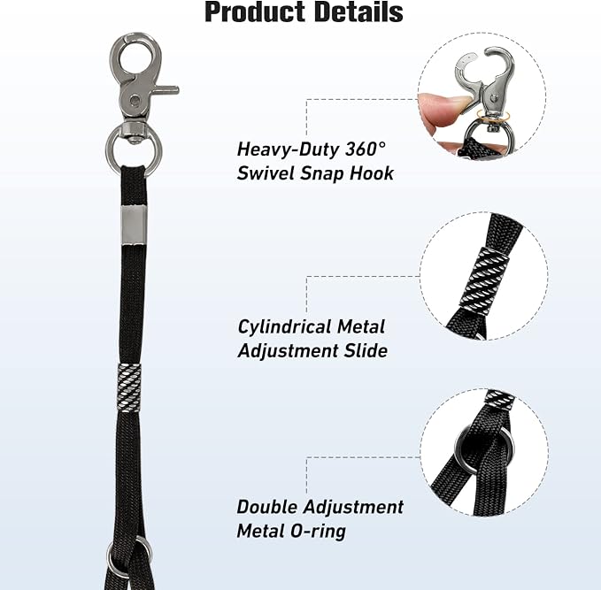 Pet Dog Grooming Loop Pet Bathing Tether Straps Heavy Duty Nylon Restraint Noose - Image 3