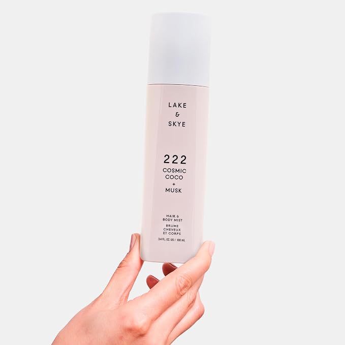 Lake & Skye 222 Cosmic Coco + Musk Hair & Body Mist 3.4 Fl Oz, Coconut Milk - Image 2
