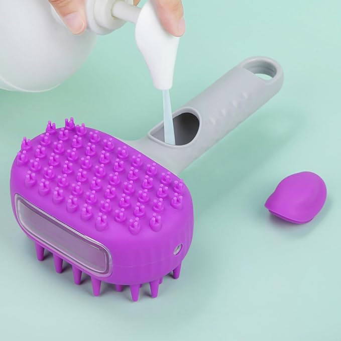 Multiple Dog Brushes, Dog Wash Brushes, Pet Grooming Brush Baths Massage Comb - Image 8