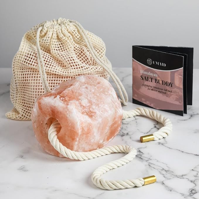UMAID Himalayan Bath Salt Buddy™ 4 lb Hanging Himalayan Rock Salt - Image 4