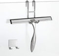Simtive 10-Inch Shower Squeegee Set, Includes Shower Door Hook and Adhesive Hook by Simtive