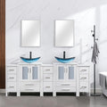eclife 84" Modern Bathroom Vanity Sink Combo Freestanding Cabinet by eclife