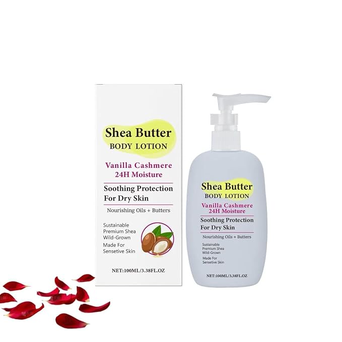 Shea Butter Body Lotion | Deep Moisturizing & Nourishing Cream | Long-Lasting by Unknown
