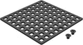 3-7/8" Matte Black Shower Drain Cover by Yaseingoo