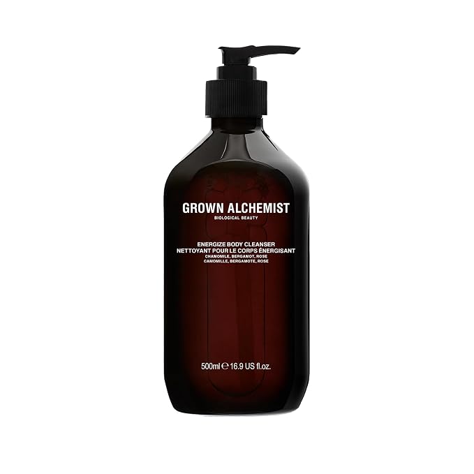 Grown Alchemist Energize Body Cleanser. Chamomile, Bergamot & Rose Body by GrownAlchemist