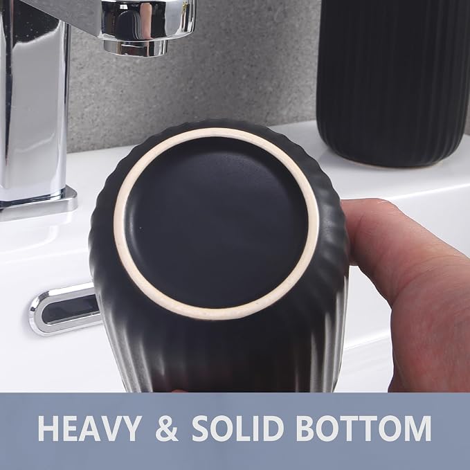 Matte Black Toothbrush Holders for Bathrooms - Image 4