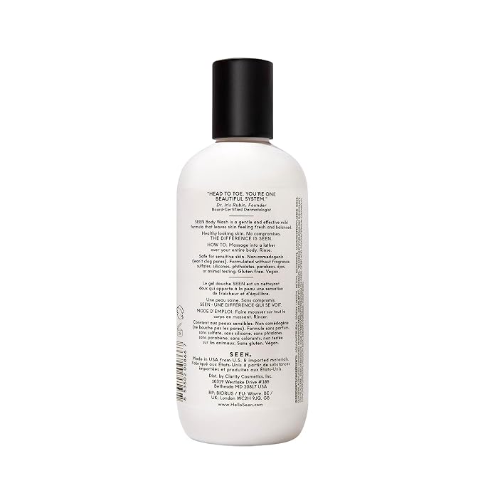 SEEN Body Wash, Fragrance Free - Image 3