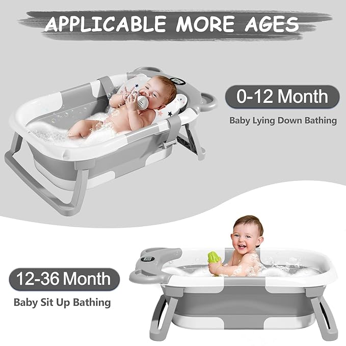 TPN Collapsible Baby Bathtub, Baby Bath Tub - Image 3