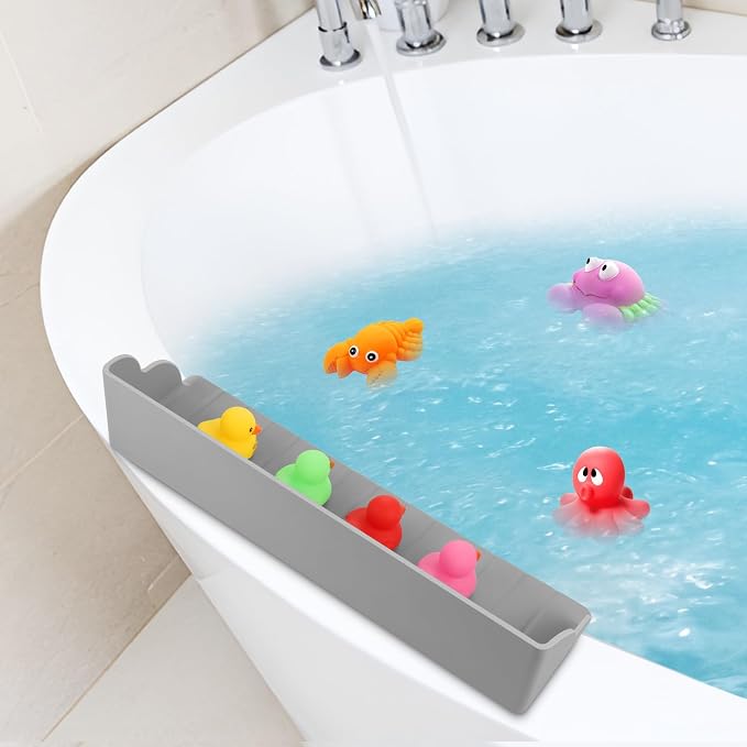 Bath Tub Splash Guard Shelf for Kids - Image 5