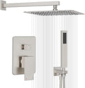 Gabrylly Shower System, Rainfall Shower Faucet Set Complete, 2 Way Valve by GABRYLLY