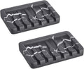 2PCS Self Draining Soap Dish by INIUNIK