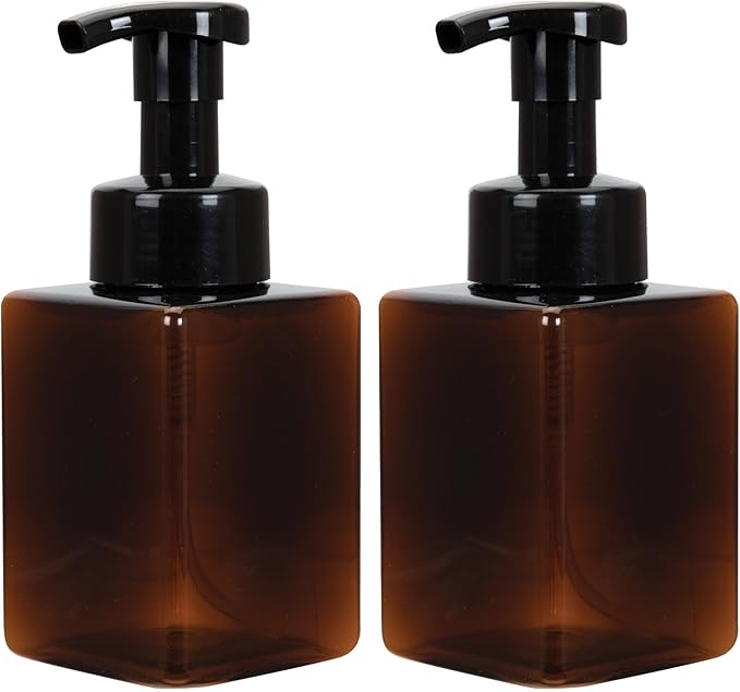 Ginger Lily Farms Foaming Soap Dispenser, Refillable Plastic Pump Bottles by GingerLilyFarms