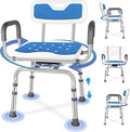 Swivel Shower Chair Height Adjustable Swivel Shower Chair by Jhkopqe