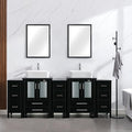 eclife 84" Modern Bathroom Vanity Sink Combo Freestanding Cabinet by eclife