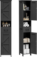 Homhedy 67" H Tall Bathroom Storage Cabinet by Homhedy