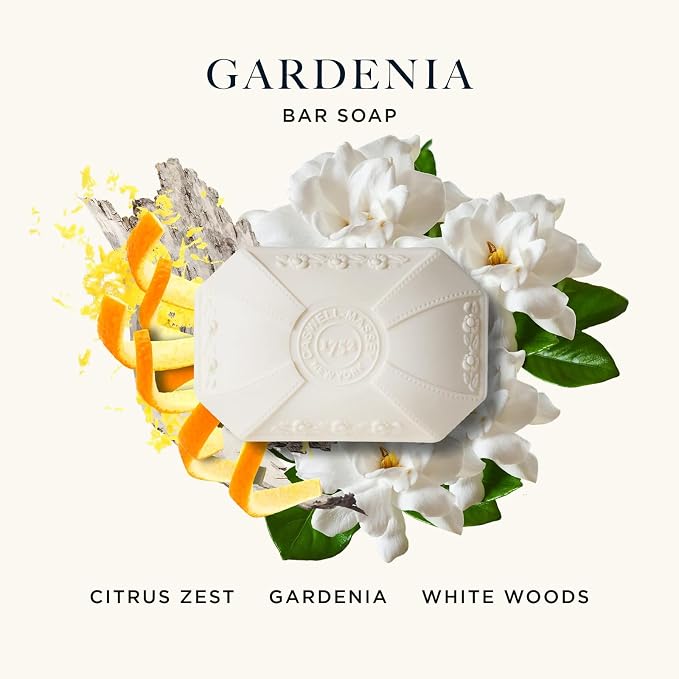 Caswell-Massey Gardenia Natural Bar Soap - Image 2