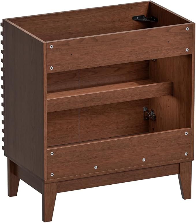 ROOMTEC 30" Bathroom Vanity, Mid-Century Freestanding Bathroom Vanity Cabinet - Image 8