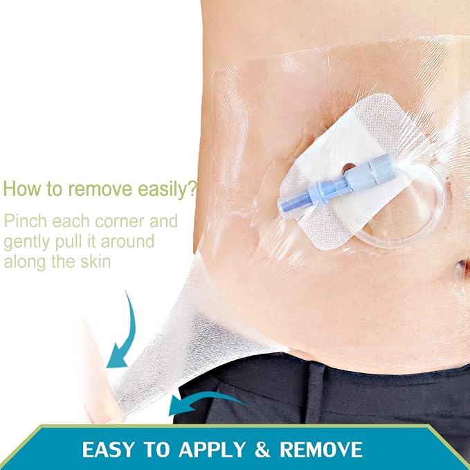 Tattoo Aftercare Bandage 6x6 inch Second Skin Healing Protective Clear Adhesive - Image 4