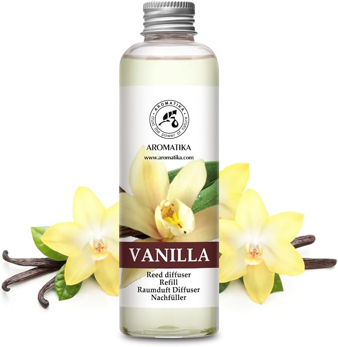 Vanilla Diffuser Refill w/Natural Essential Vanilla Oil 6.8 Fl Oz - Image 9