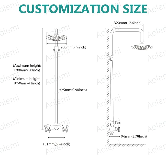 Aolemi Outdoor Shower Kit - Image 5