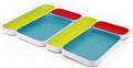 Three by Three Seattle 6 Piece Shallow Metal Organizer Tray Set by ThreebyThreeSeattle