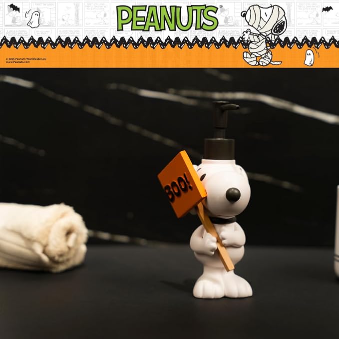 Peanuts Snoopy Soap/Lotion/Hand Sanitizer Resin Pump Dispenser, 10.23 Ounces - Image 4
