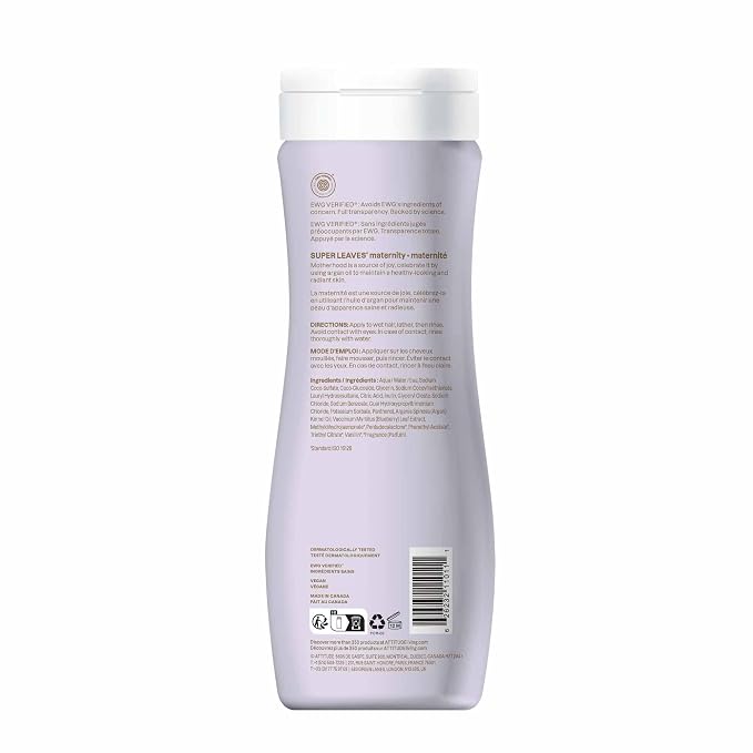 ATTITUDE Pregnancy Shampoo, EWG Verified, Dermatologically Tested, Plant and - Image 6