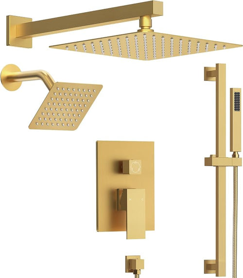 10" High-Pressure Rainfall Shower Faucet by EVERSTEIN