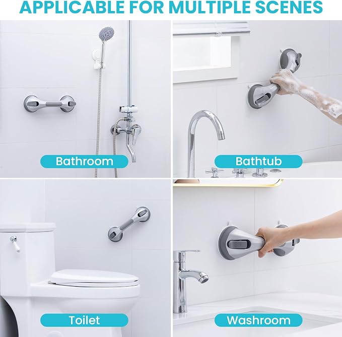 TAILI Shower Grab Bar, 12 Inch Shower Handle - Image 8