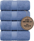 Hand Towels Pack of 4 by Unknown
