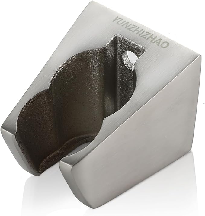 Dual Slot Handheld Shower Head Holder, Secure Screw-in Wall Mount Bracket by Unknown