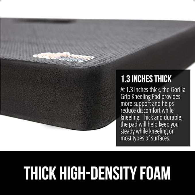 GORILLA GRIP Extra Thick Patent Pending Soft Foam Kneeling Pad, Supportive - Image 3