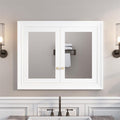 WELLFOR 40"x 32" Bathroom Medicine Cabinet by WELLFOR
