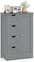 Giantex Bathroom Cabinet, Freestanding Storage Cabinet by Giantex