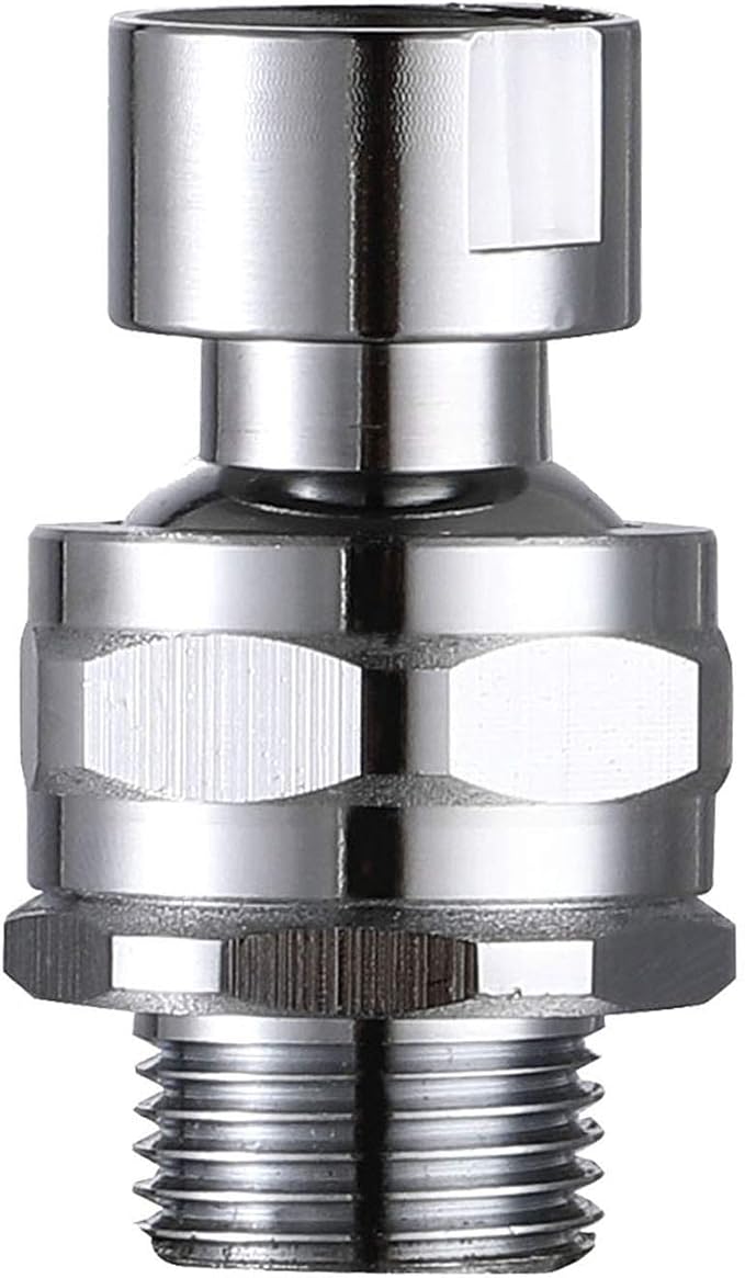 Shower Head Swivel Ball Adapter Brass Adjustable Shower Arm Connector Universal by YDmeet