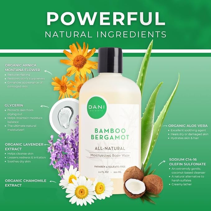 DANI Naturals Moisturizing Body Wash - Image 2