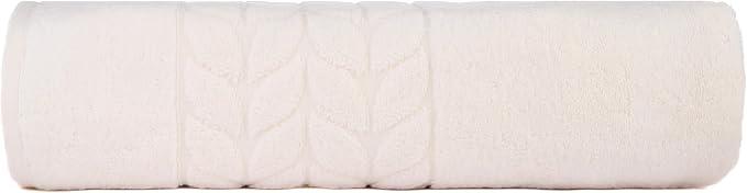 BAGNO MILANO Organic Turkish Cotton Bath Towels, Luxury Jacquard Collection by BagnoMilanoLuxurySoftness