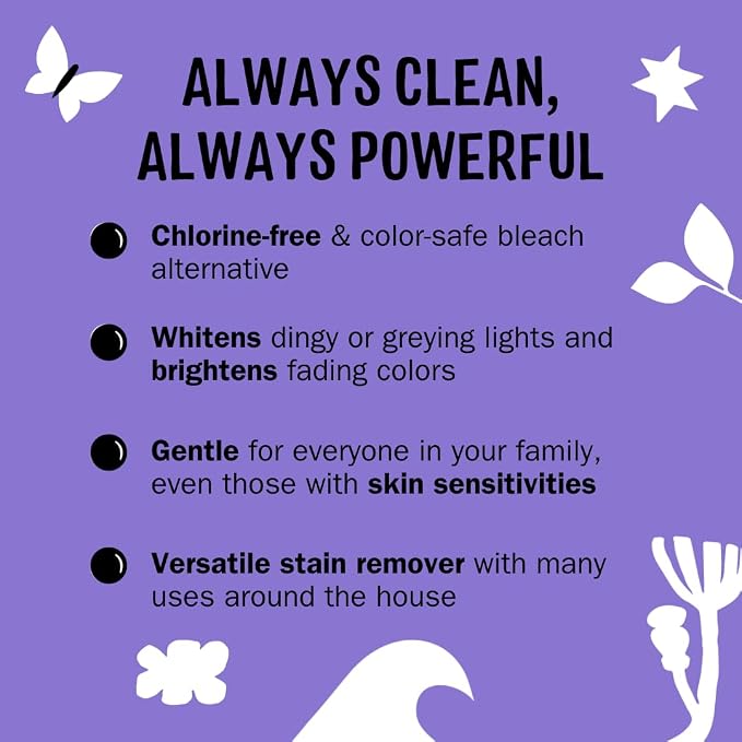 Molly's Suds Oxygen Whitener | Powerful Bleach Alternative, Chlorine Free & - Image 2