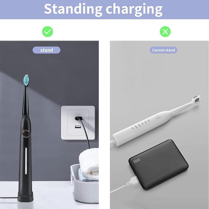 Charger Base for Bitvae/Fairywill / 7AM2M AM105/AM110 Electric Toothbrush - Image 5