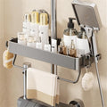 Suction Cup Wall Mounted Suction Shower Rack Organizer No Drilling Shelf Basket by Unknown