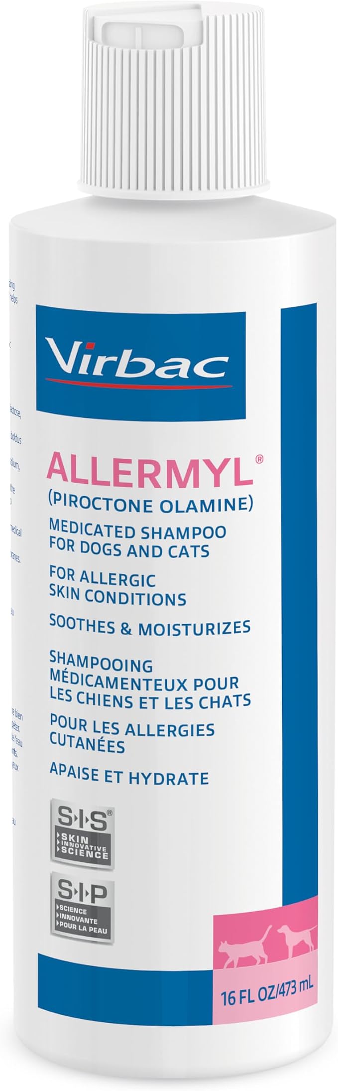 Allermyl Piroctone Olamine Medicated Pet Shampoo - Image 4