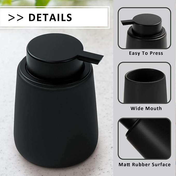 Soap Foaming Dispenser Ceramic - Image 6